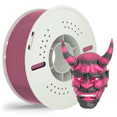 PLA Silk Dual Color 3D Printing Filament 1.75mm 1KG Nevsbye Black Red