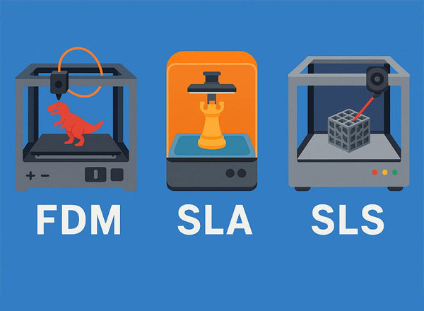 FDM vs. SLA vs. SLS: Compare Filament, Resin, and Powder 3D Printers