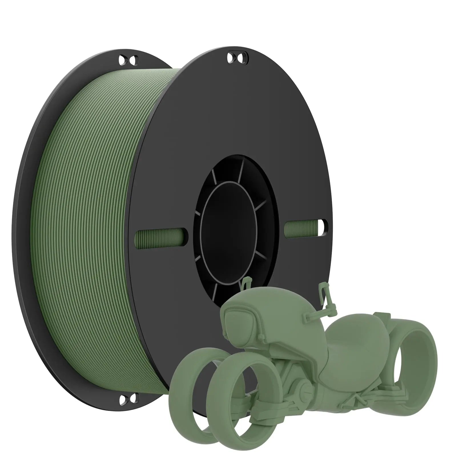 PLA Matte 3D Printing Filament 1.75mm 1KG Nevsbye Dark Green
