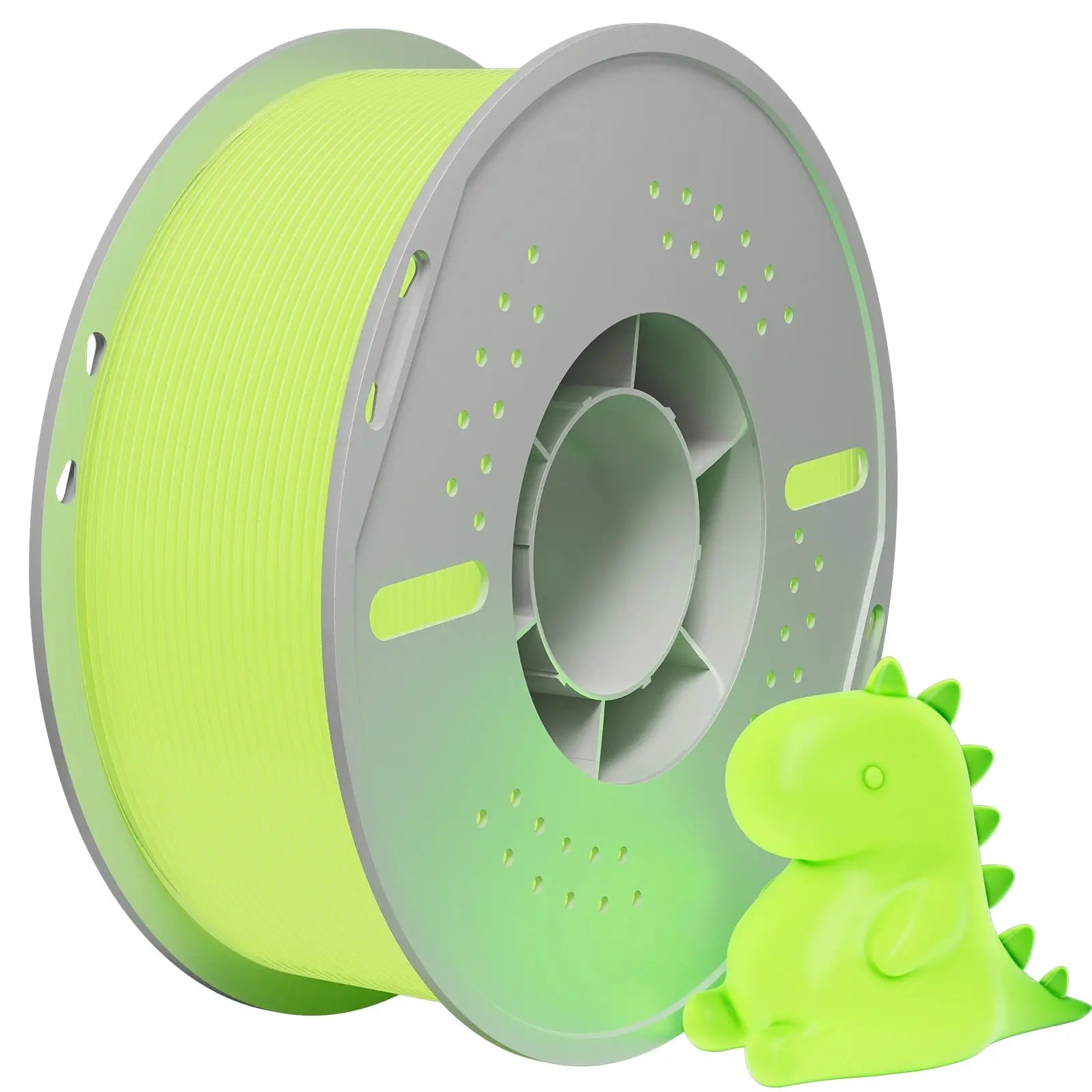 PLA Luminous 3D Printing Filament 1.75mm 1KG Nevsbye Yellow