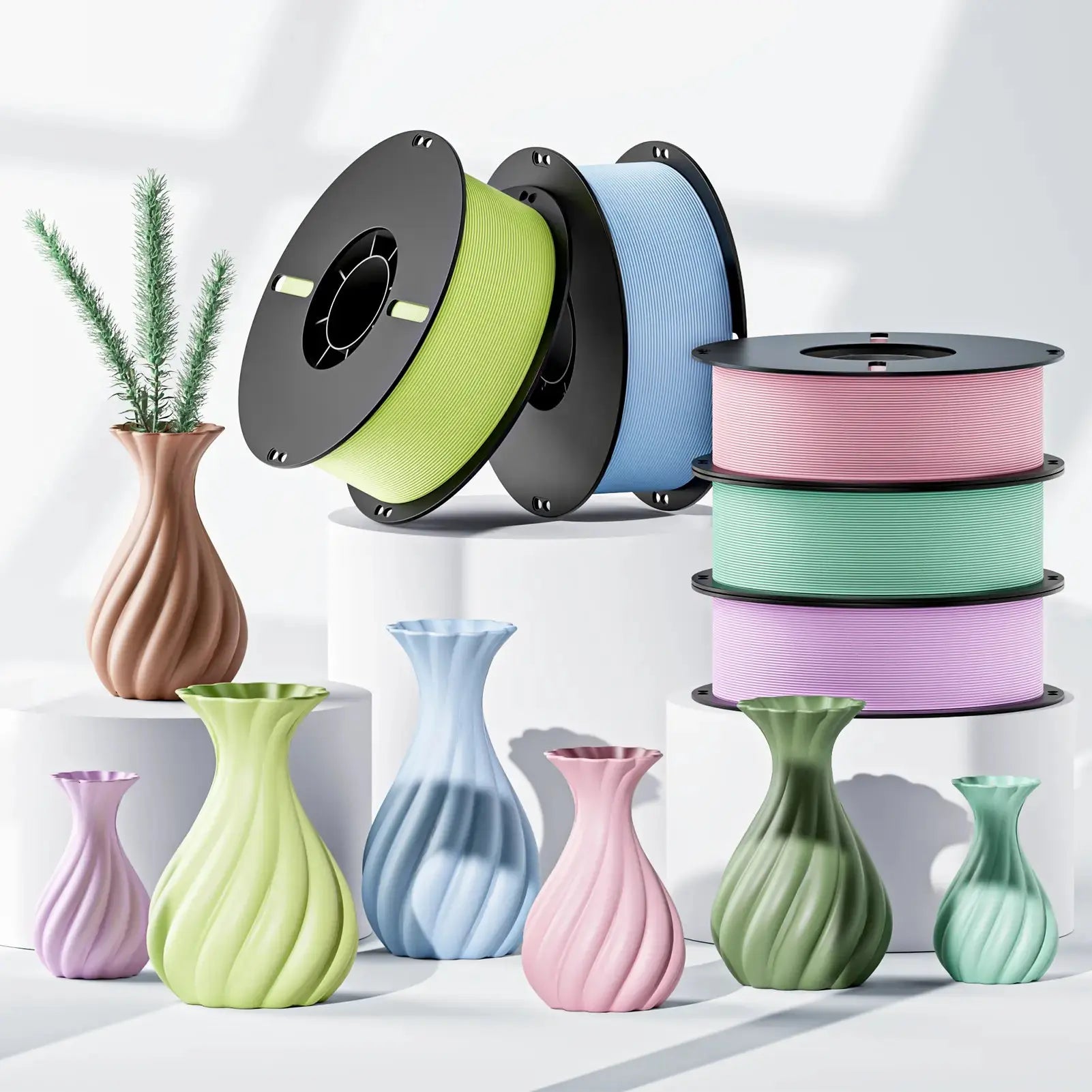 PLA Matte 3D Printing Filament 1.75mm 1KG Nevsbye