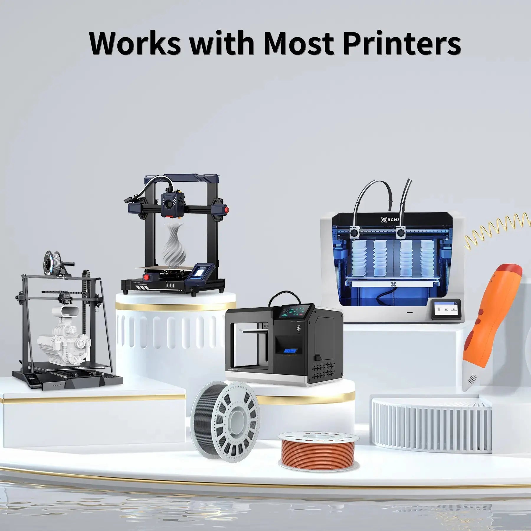 PLA Silk 3D Printing Filament 1.75mm 1KG Nevsbye