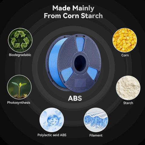 ABS 3D Printing Filament 1.75mm 1KG Nevsbye
