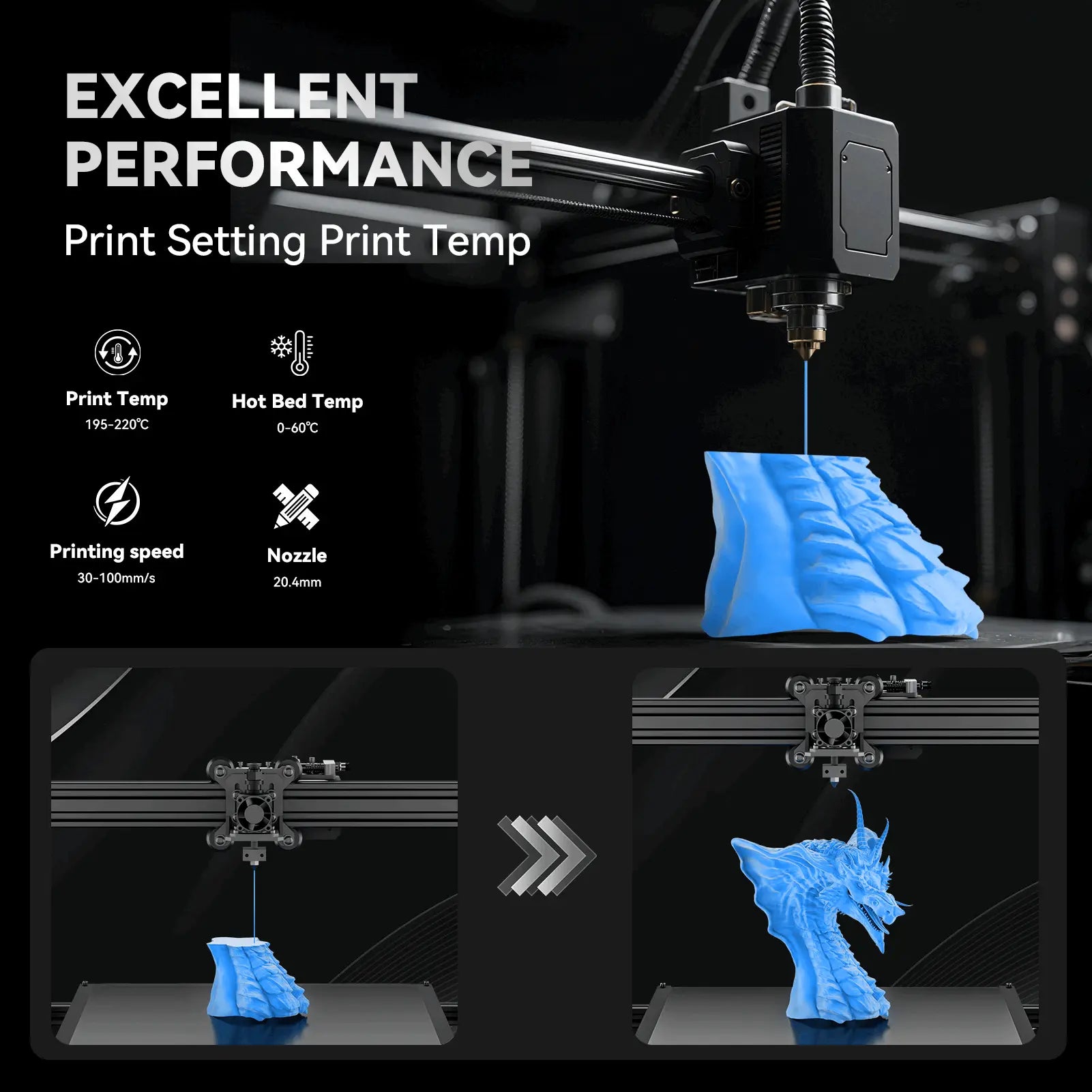 ABS 3D Printing Filament 1.75mm 1KG Nevsbye