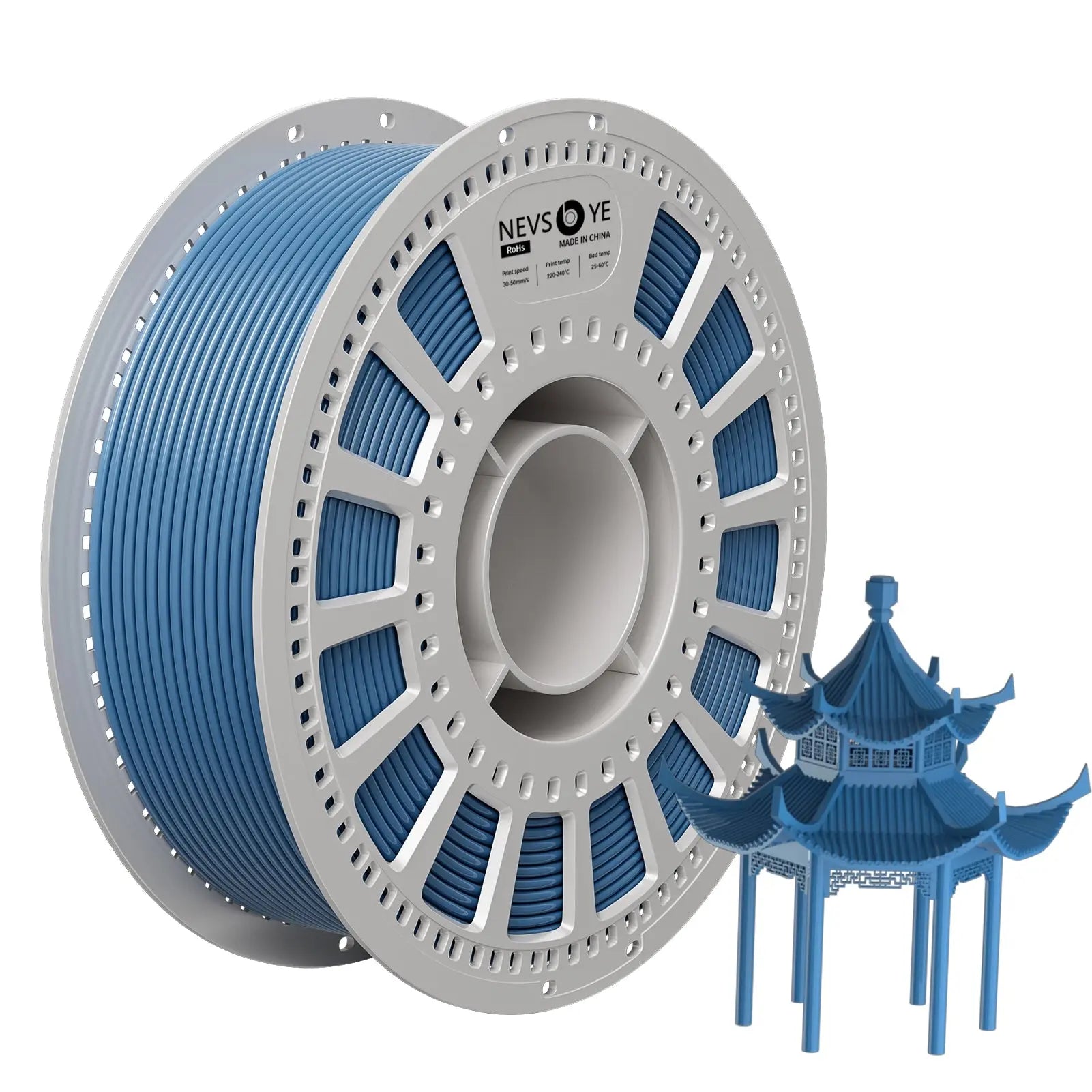 PETG 3D Printing Filament 1.75mm 1KG Nevsbye Starry Blue