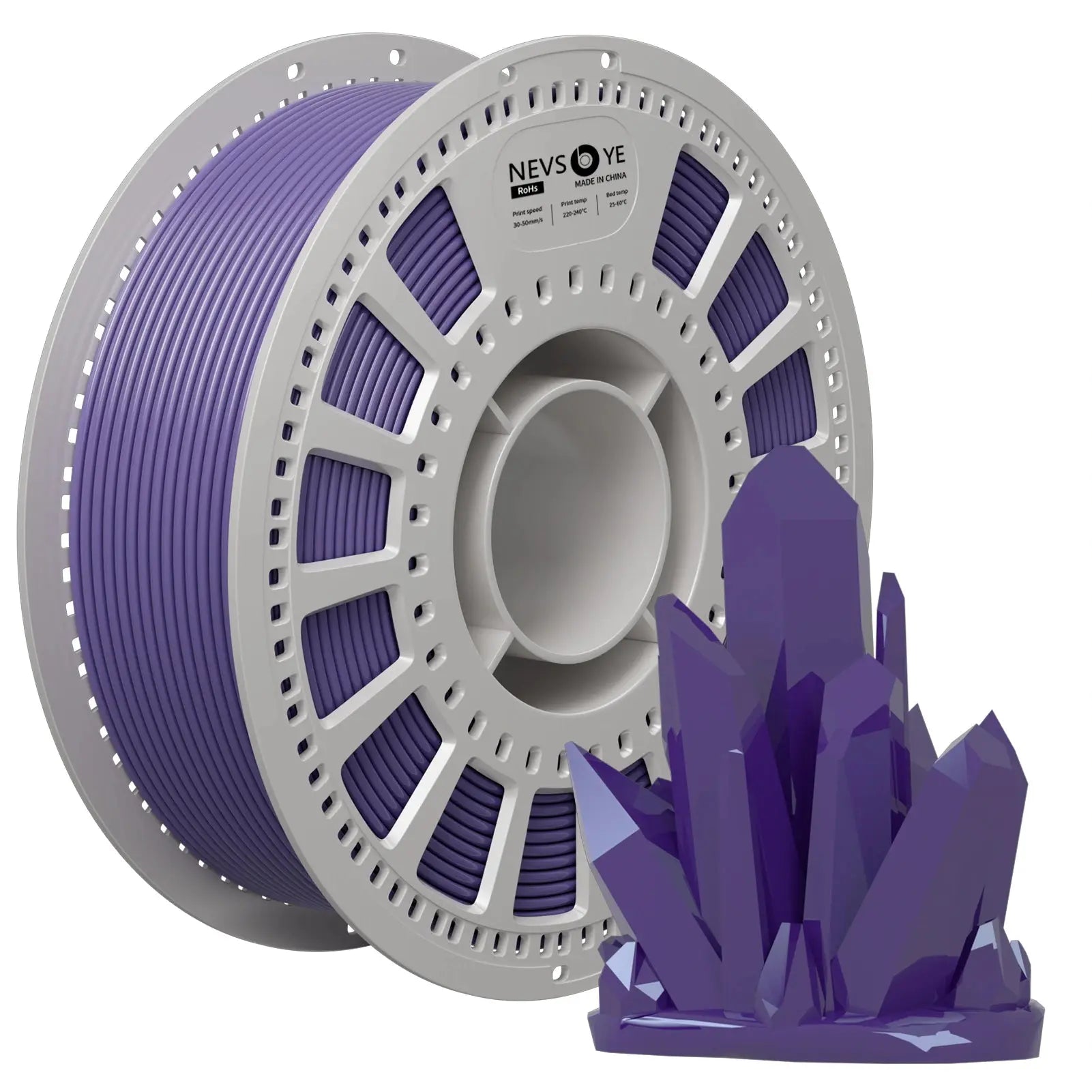 PETG 3D Printing Filament 1.75mm 1KG Nevsbye Purple