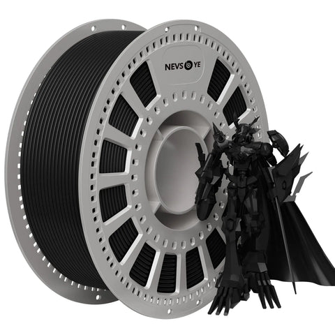 PLA Silk 3D Printing Filament 1.75mm 1KG Nevsbye Black