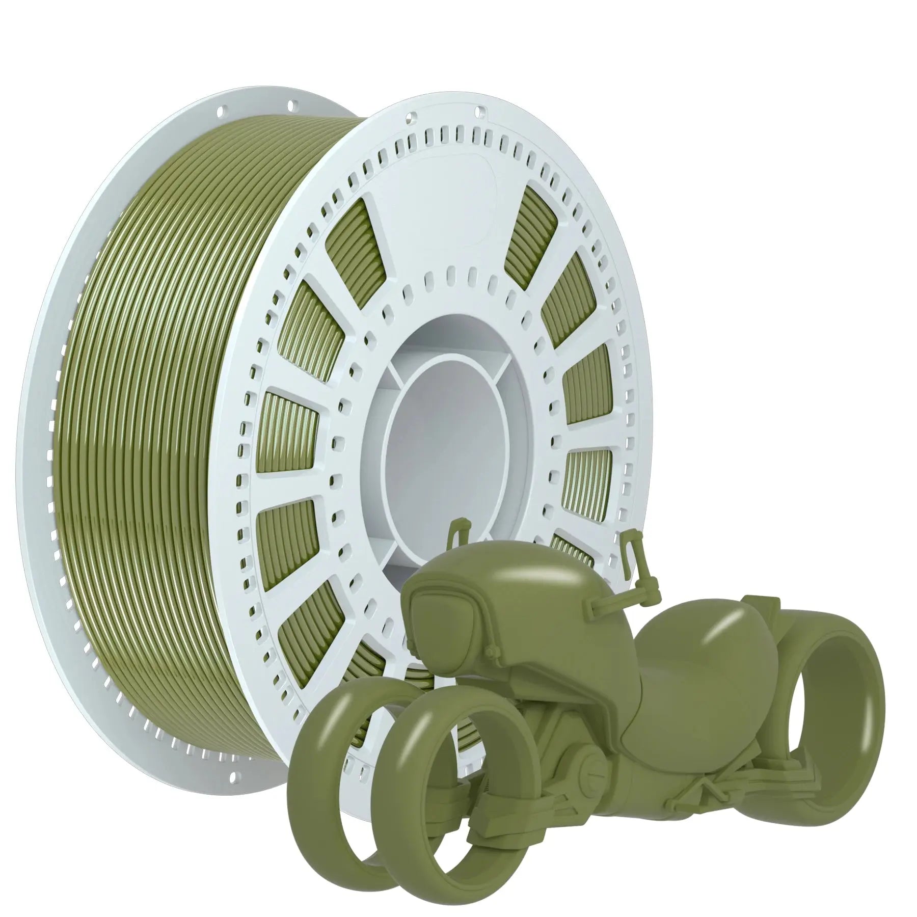 PLA Silk 3D Printing Filament 1.75mm 1KG Nevsbye Green