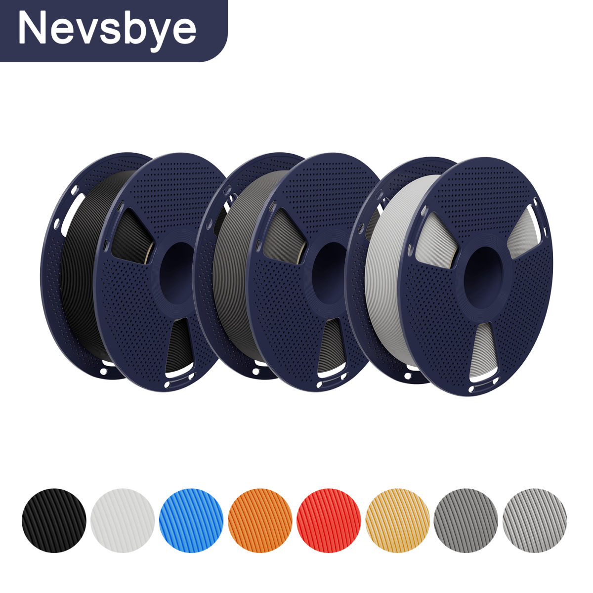 ABS 3D Printing Filament 1.75mm 1KG - NevsbyeABS