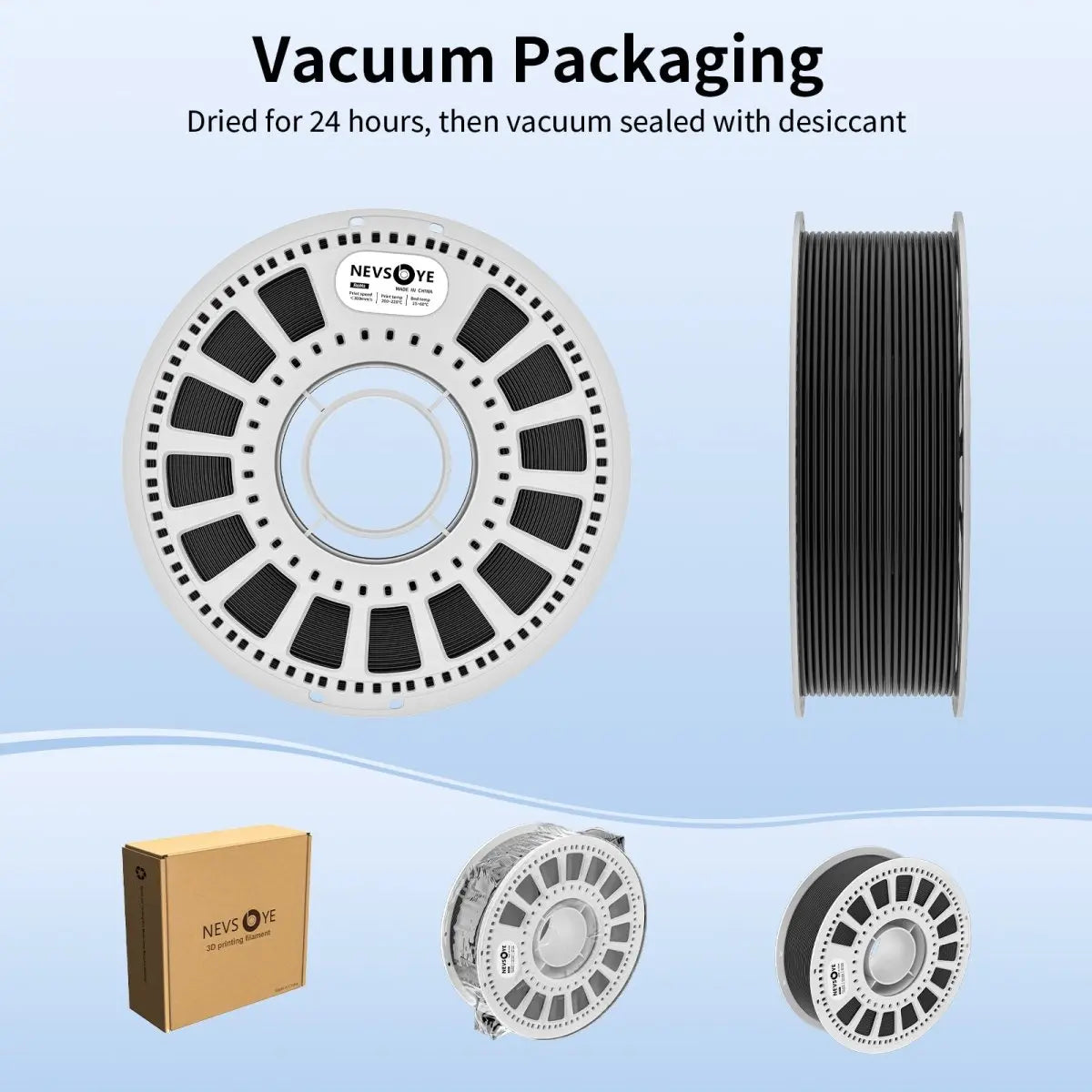 PLA+ 3D Printing Filament 1.75mm 1KG Nevsbye