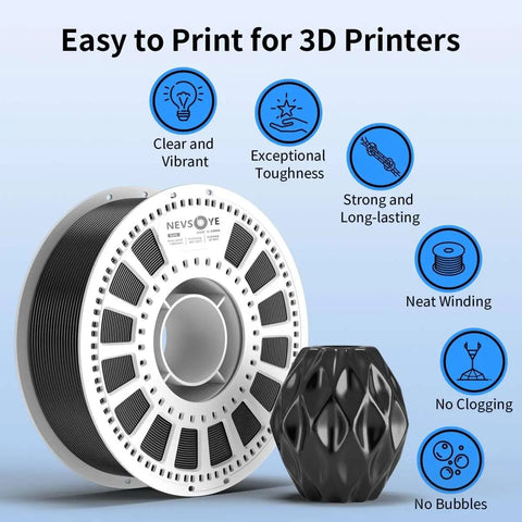 PLA+ 3D Printing Filament 1.75mm 1KG Nevsbye