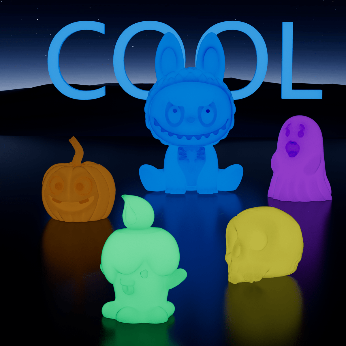 PLA Luminous 3D Printing Filament 1.75mm 1KG - NevsbyePLA