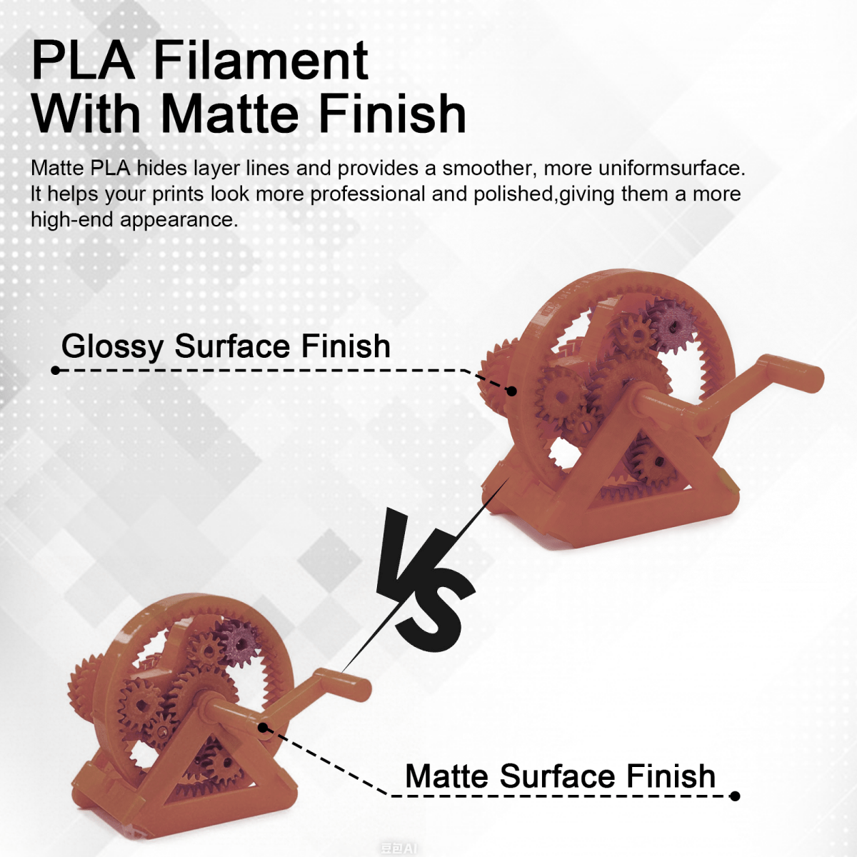 PLA Matte 3D Printing Filament 1.75mm 1KG - NevsbyePLA