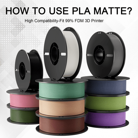 PLA Matte 3D Printing Filament 1.75mm 1KG - NevsbyePLA