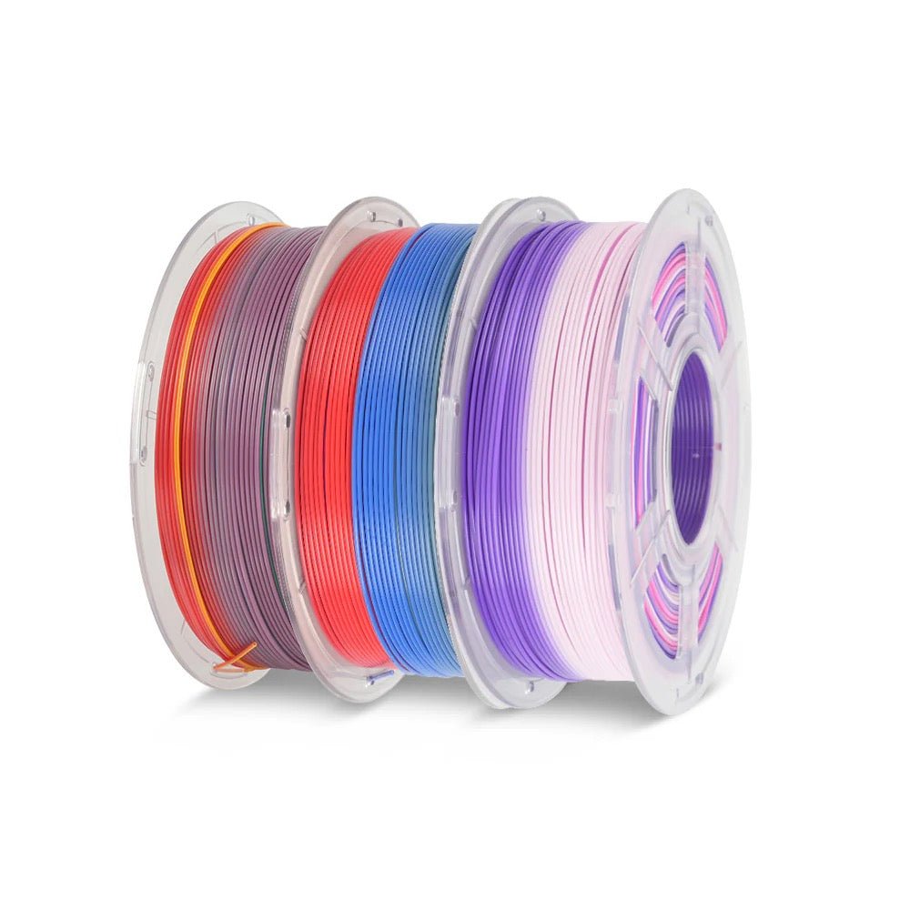 PLA Silk Dual Color 3D Printing Filament 1.75mm 1KG - NevsbyePLA
