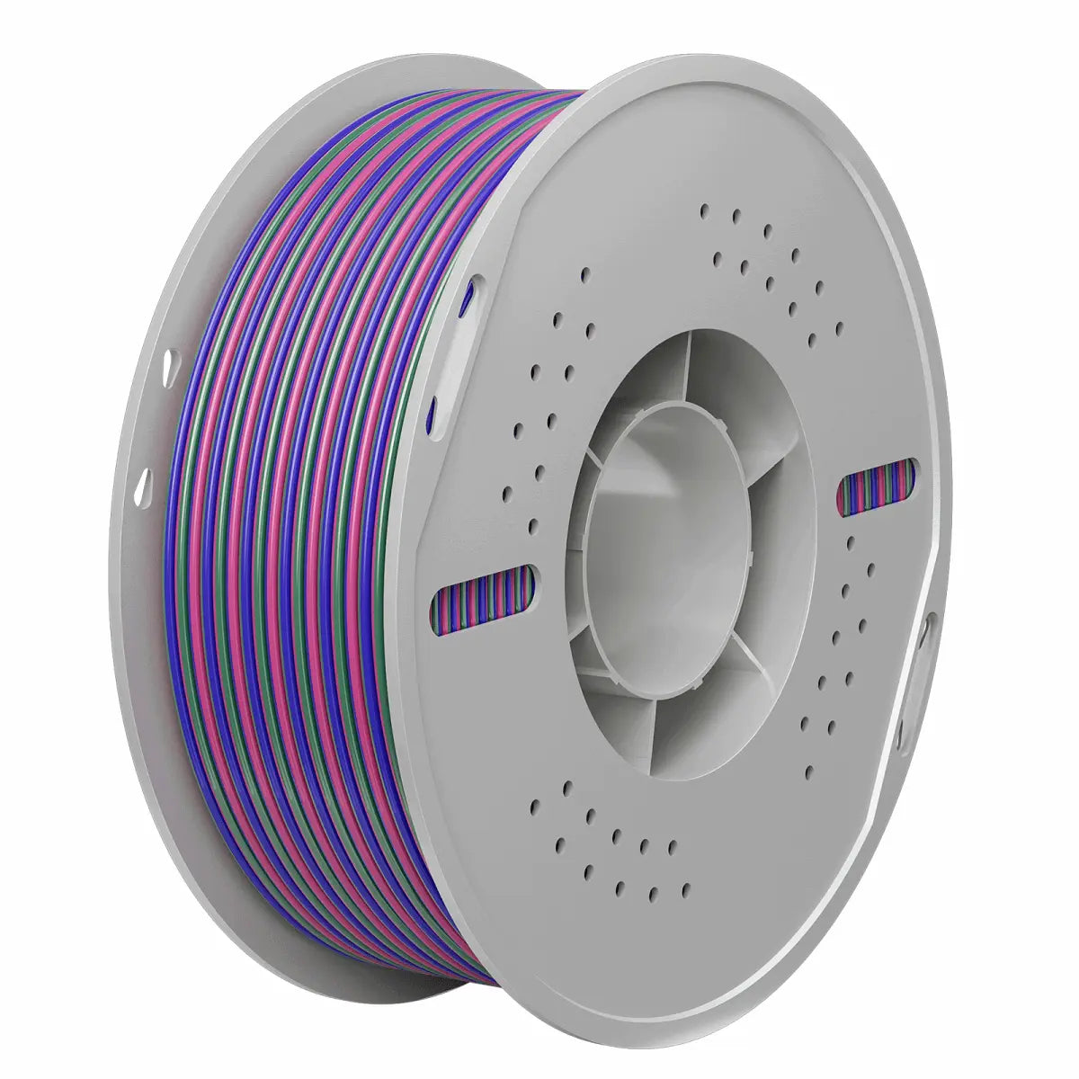 PLA Silk Tri Color 3D Printing Filament 1.75mm 1KG Nevsbye