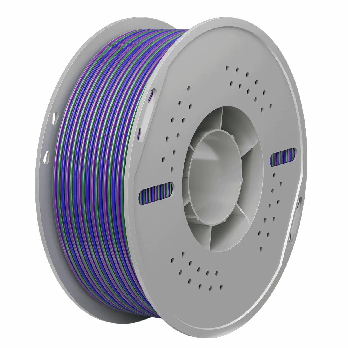 PLA Silk Tri Color 3D Printing Filament 1.75mm 1KG Nevsbye